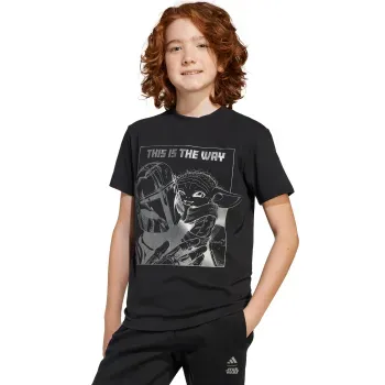 Playera adidas Casual x Star Wars The Mandalorian Infantil Unisex JD4547