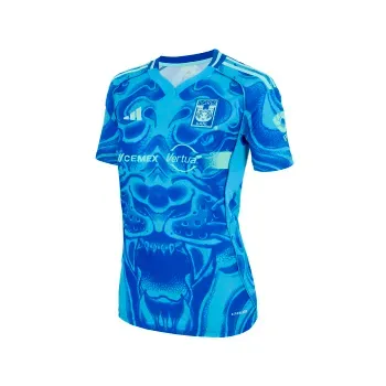 Jersey adidas Futbol Tigres Visita Fan 25/26 Mujer JJ2207