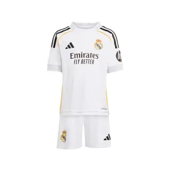 Uniforme adidas Futbol Real Madrid Local 25/26 Niño JN8870