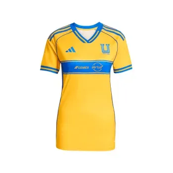 Jersey adidas Futbol Tigres Local Fan 25/26 Mujer JJ2209