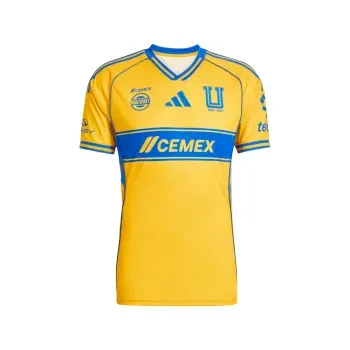 Jersey adidas Futbol Tigres Local Fan 25/26 Hombre JJ2218