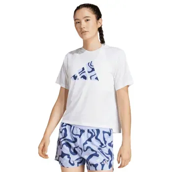 Playera adidas Correr Run It Brand Love Mujer JD2349