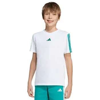 Playera adidas Essentials 3 Stripes Infantil Unisex JY4970