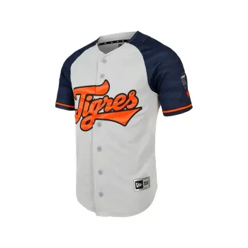 Jersey New Era LMB Tigres de Quintana Roo Visita 100 Aniversario Hombre 14541951