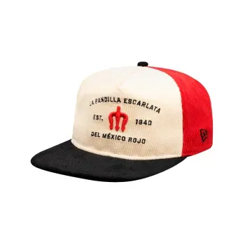 Gorra New Era LMB 9FIFTY Diablos Rojos del México Team Exclusive Cord Golfer Hombre 60751913
