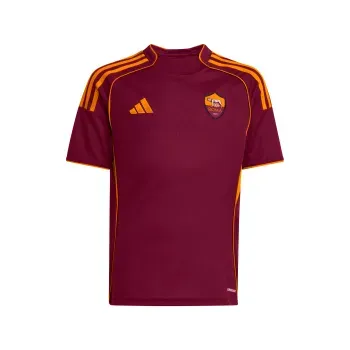 Jersey adidas Futbol AS Roma Local Fan 25/26 Infantil Unisex JX2613