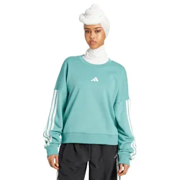 Sudadera adidas Essentials 3 Stripes French Terry Mujer JX7630