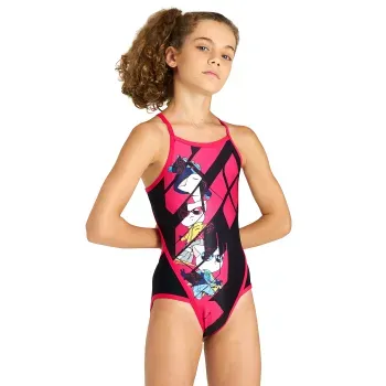 Traje de Baño Arena Natación Cats Niña 004682-550