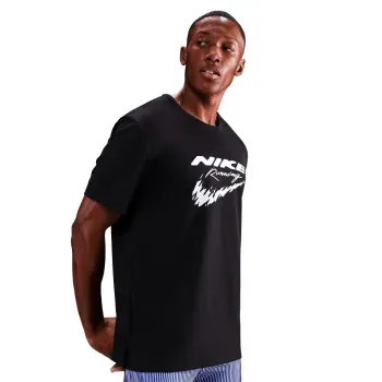 Playera Nike Correr Miler Hombre HV2135-010