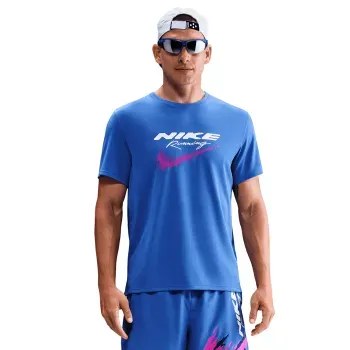 Playera Nike Correr Miler Hombre HV2135-411