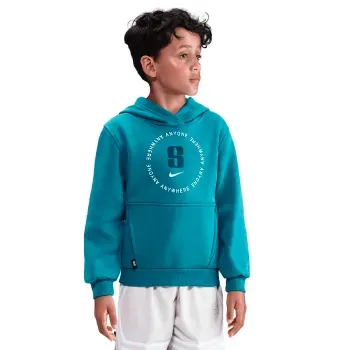 Sudadera Nike Basquetbol Sabrina Club Fleece Infantil Unisex HV0505-413