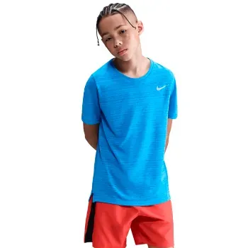 Playera Nike Entrenamiento Dri-FIT Miler Niño DD3055-435