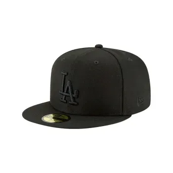 Gorra New Era MLB 59FIFTY Los Angeles Dodgers Black on Black Hombre 11591150