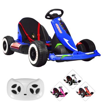 Montable Eléctrico Joykoo Go Kart Largo Ajustable 12V AZ Infantil Unisex