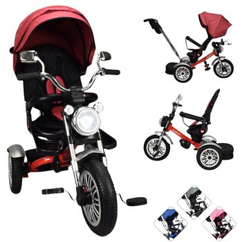 Triciclo Joykoo Reclinable Giratorio 360 RJ Infantil Unisex