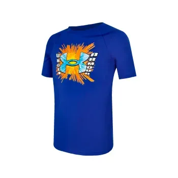Playera Under Armour Entrenamiento Tech Graphic Niño 6005146-400