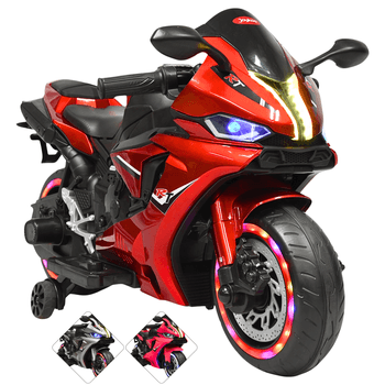 Montable Eléctrico Joykoo Motocicleta 12V RJ Infantil Unisex