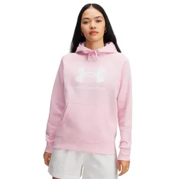 Sudadera Under Armour Entrenamiento Rival Fleece Logo Mujer 1379501-647