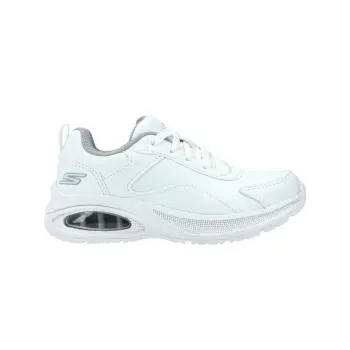 Tenis Skechers Casual Microspec Advance Niño 24001LMXWHT