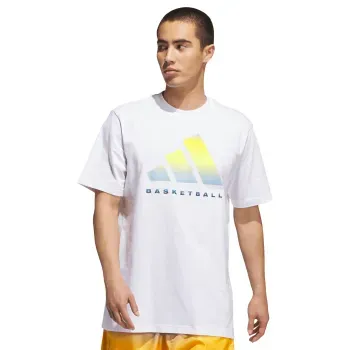 Playera adidas Basquetbol Graphic Hombre JV8297