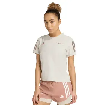 Playera adidas Correr Mexico Marathon Pack Mujer JY7605