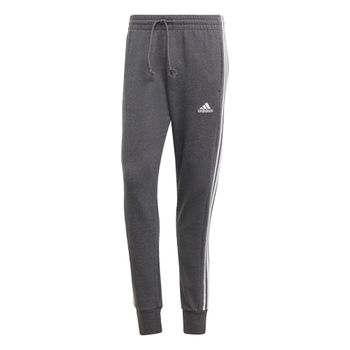 Pants adidas Essentials French Terry Tapered Cuff 3 Stripes Hombre IC9408