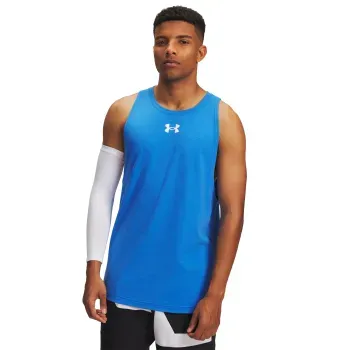 Tank Under Armour Basquetbol Baseline Cotton Hombre 1361901-402