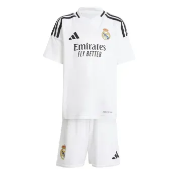 Uniforme adidas Futbol Real Madrid Local Fan 24/25 Bebé IT5175