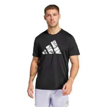 Playera adidas Correr Run It Brand Love Hombre JD2332