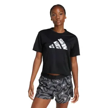 Playera adidas Correr Run It Brand Love Mujer JD2348