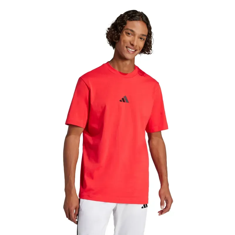Playera adidas Essentials Slim Logo Hombre JF1095