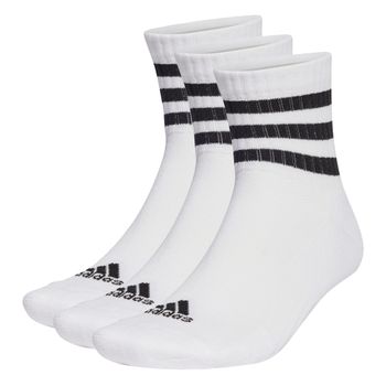 Calceta adidas Casual 3 Stripes Cushioned 3 Pack Unisex HT3456