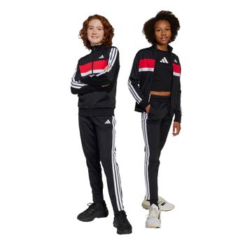Conjunto Deportivo adidas Essentials Tiberio 3 Stripes Infantil Unisex JC7519