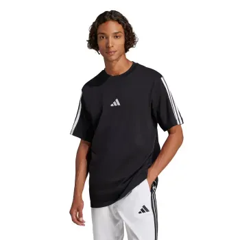 Playera adidas Essentials 3 Stripes Hombre JW1949