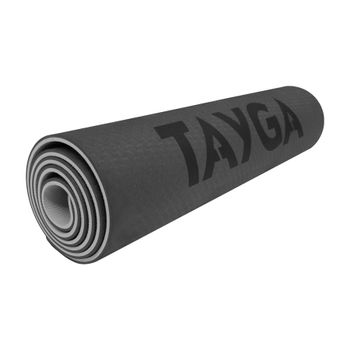 Tapete Doble Vista Tayga Yoga WYG005B 0.8 mm Gris