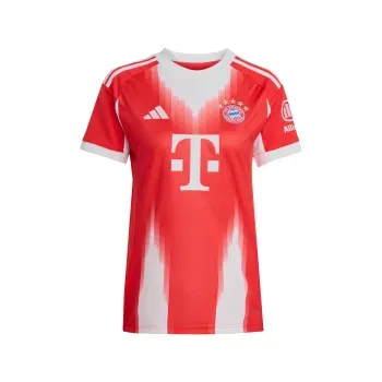 Jersey adidas Futbol FC Bayern Local Fan 25/26 Mujer JN8514