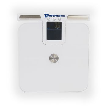Báscula de Medición Corporal Unifitness Entrenamiento UFBCC-25 Blanco