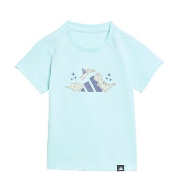 Playera Graphic Adiraptor para niños adidas Entrenamiento JV5068 Azul