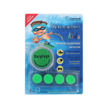 Tapones para Oído Comaudi Natación Rompeolas Niño