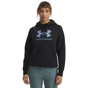 Sudadera Under Armour Casual Rival Fleece Shimmer Mujer 6003710-007