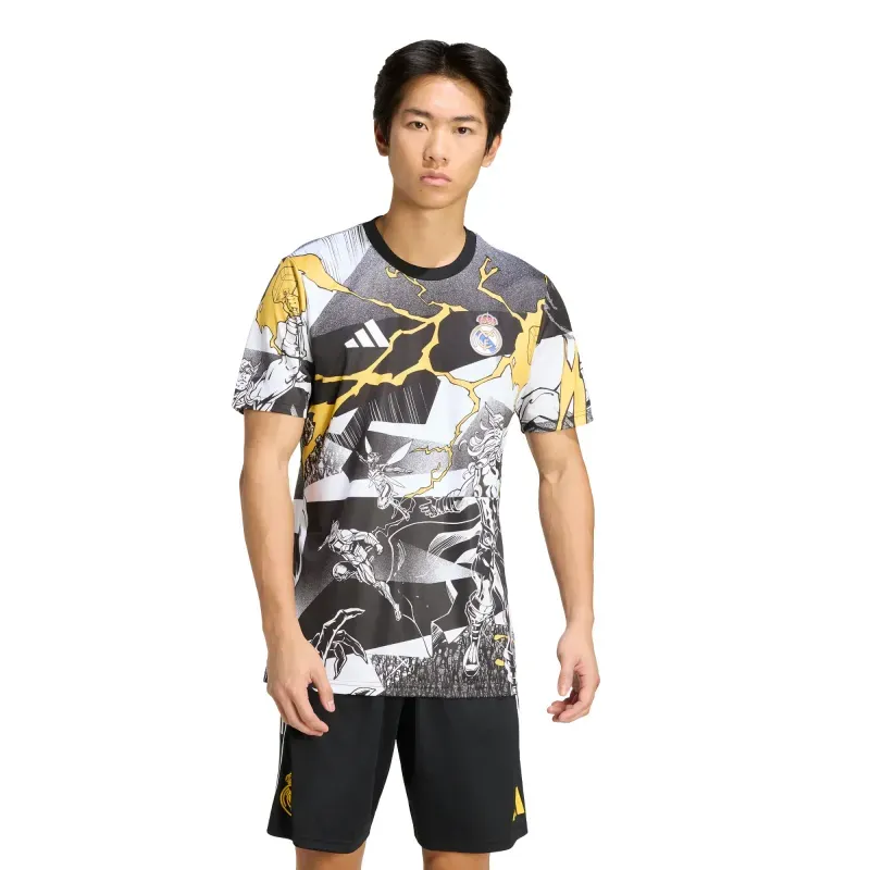 Playera adidas Futbol Real Madrid Avengers Hombre JZ9018