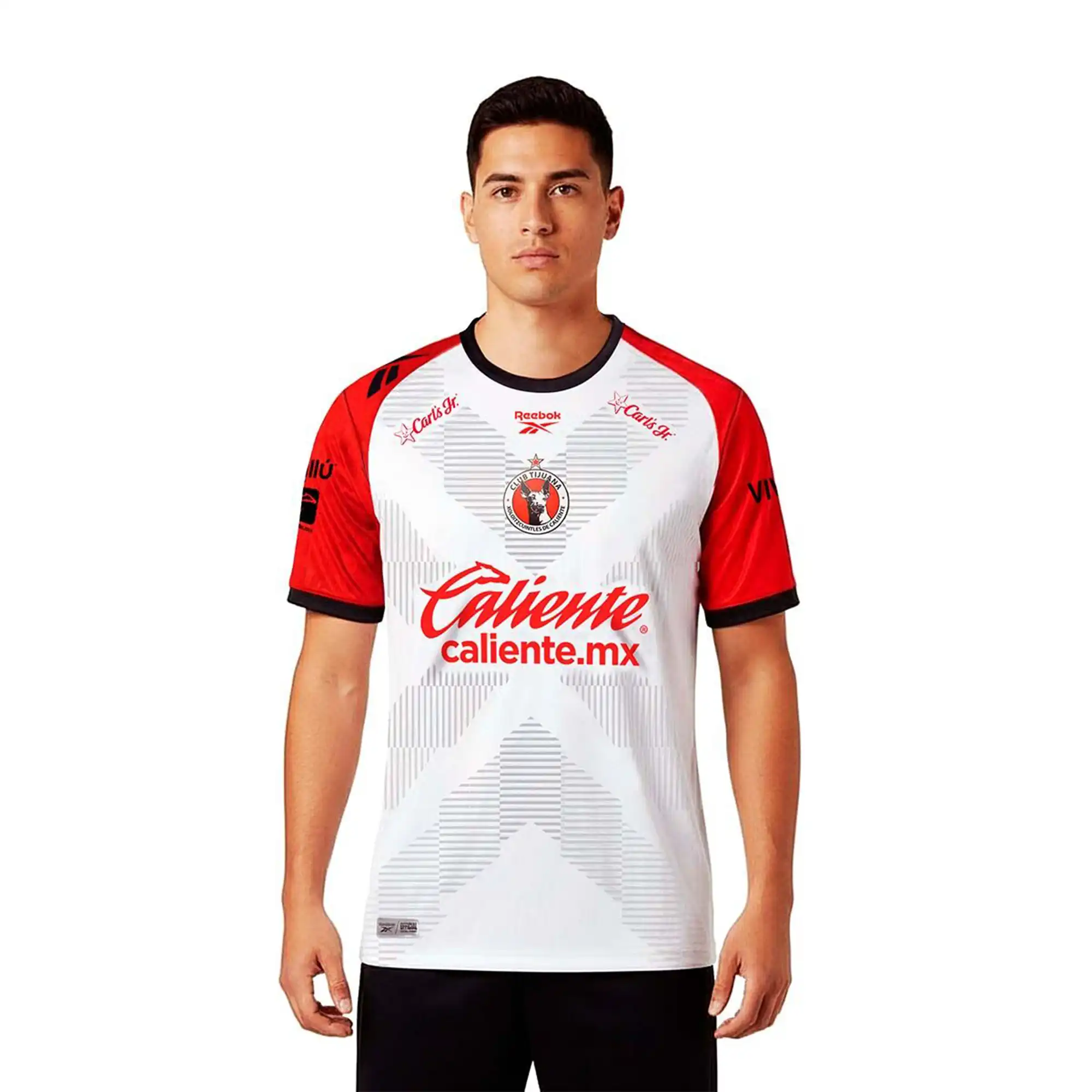 Jersey Reebok Futbol Xolos de Tijuana Visita 25/26 Hombre XO1006