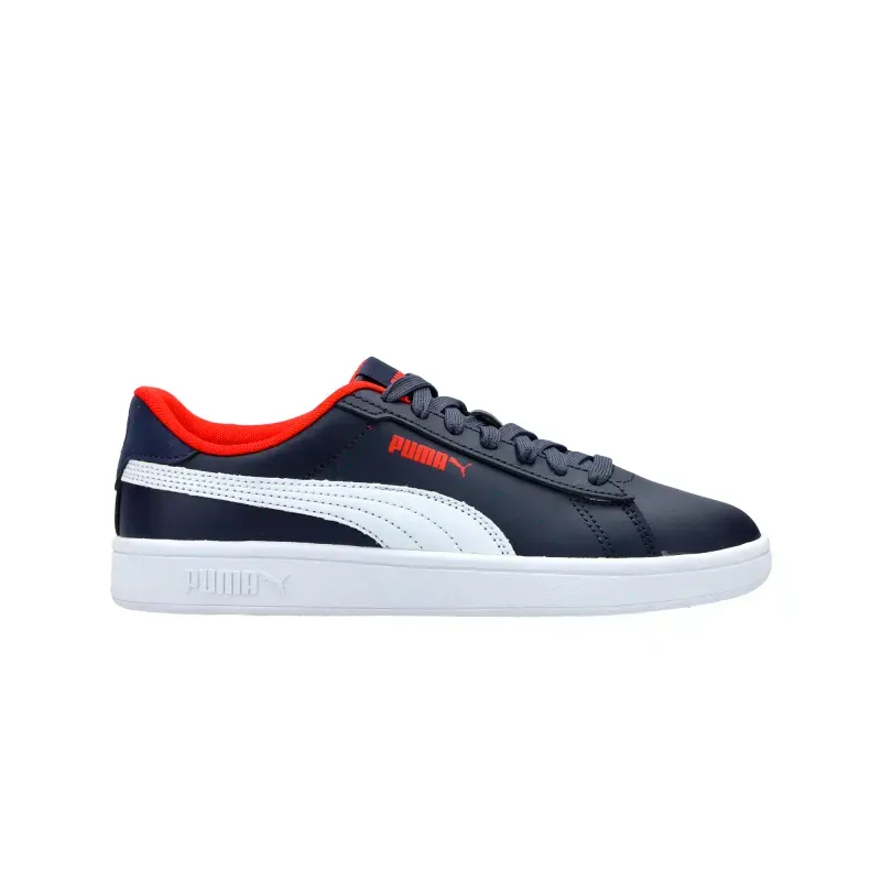 Tenis Puma Casual Smash 3.0 Leather Niño 392031 04