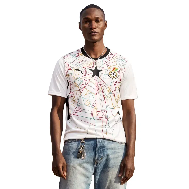 Jersey Puma Futbol Ghana Local Fan 2026 Hombre 783419 01