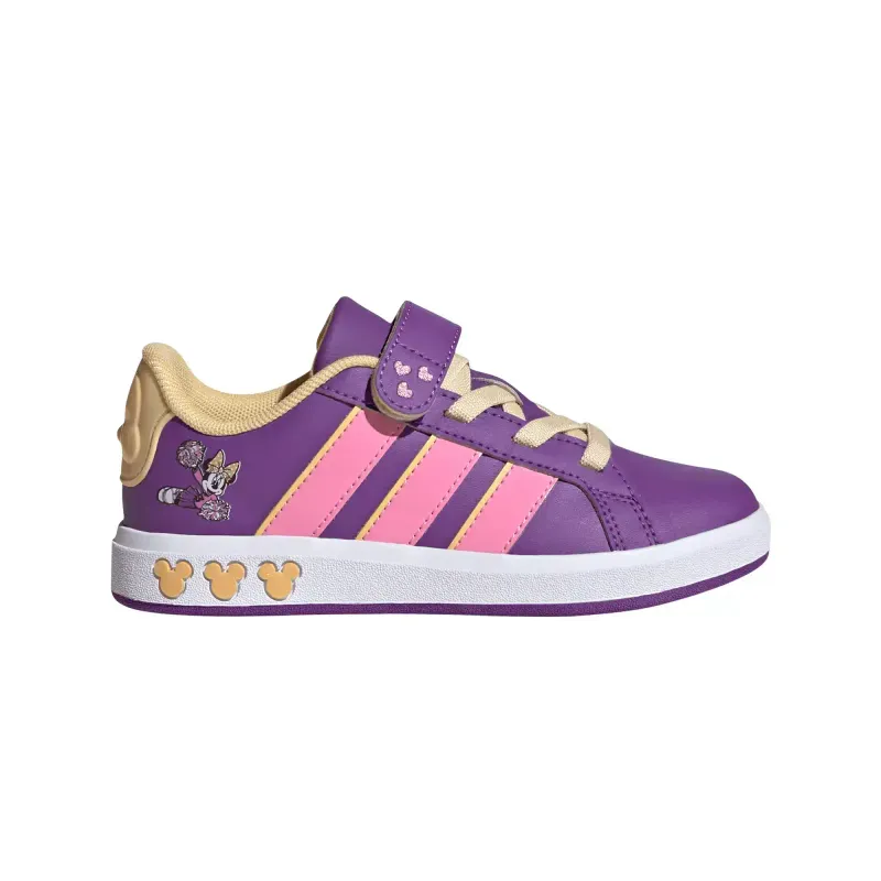 Tenis Casual adidas Grand Court x Disney Minnie Mouse Niña JS2347
