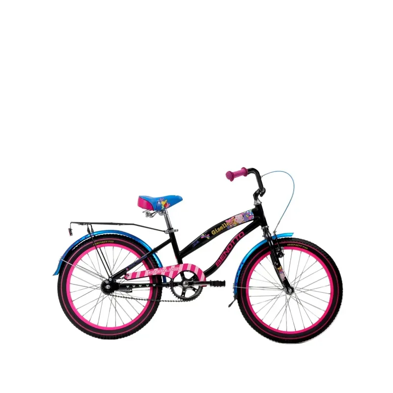 Bicicleta Benotto Urbana Giselle Infantil Negro