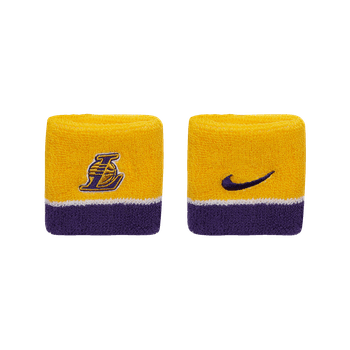 Muñequeras Nike NBA Los Angeles Lakers