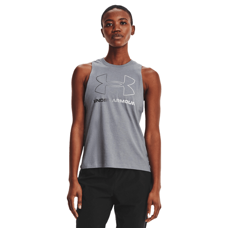 Remera Under Armour Entrenamiento Live Sportstyle Mujer Blanca