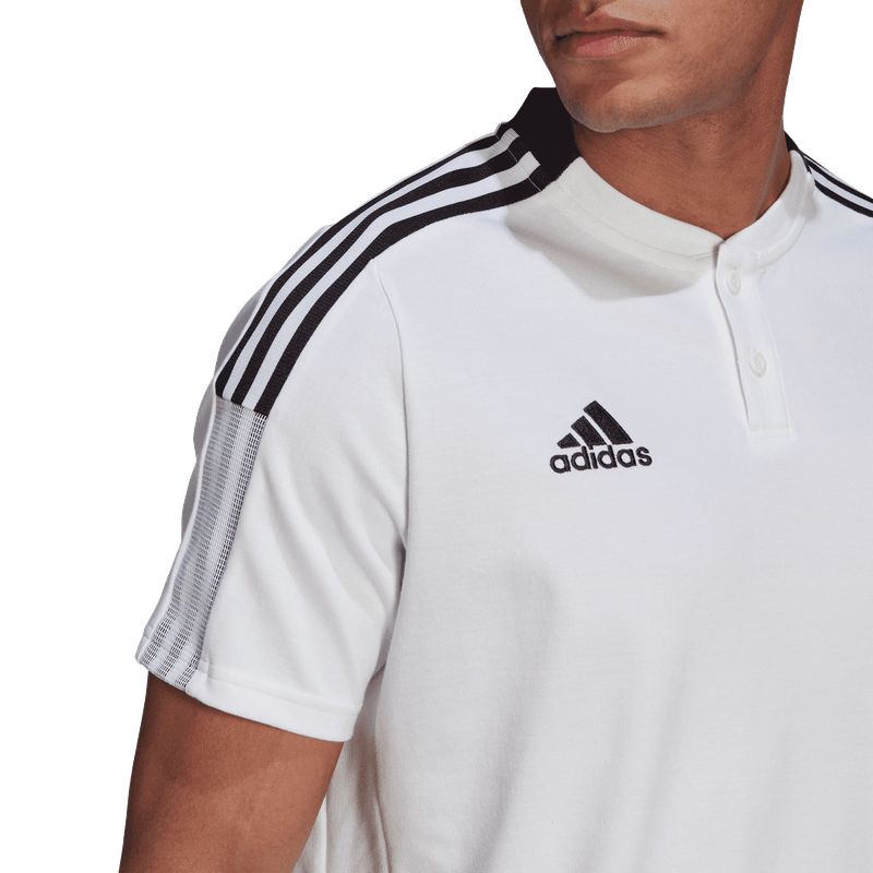 Playera adidas online blanca