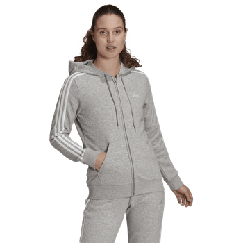 Chamarra adidas Essentials 3 Stripes French Terry Mujer